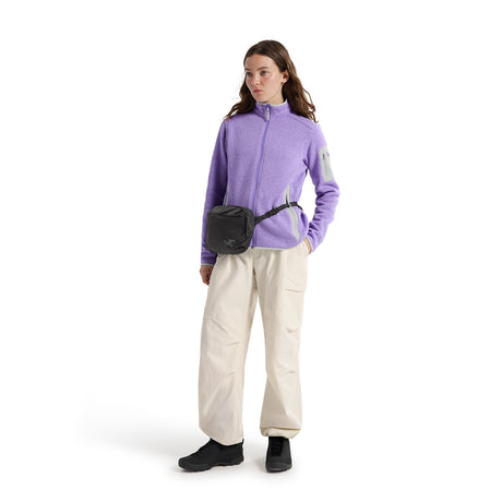 Arc'teryx Women's Covert Cardigan Cosmic Bloom Heather / X-Small-Cosmic Bloom Heather / Small-Cosmic Bloom Heather / Medium-Cosmic Bloom Heather / Large-Cosmic Bloom Heather / X-Large - 53 Degrees North 