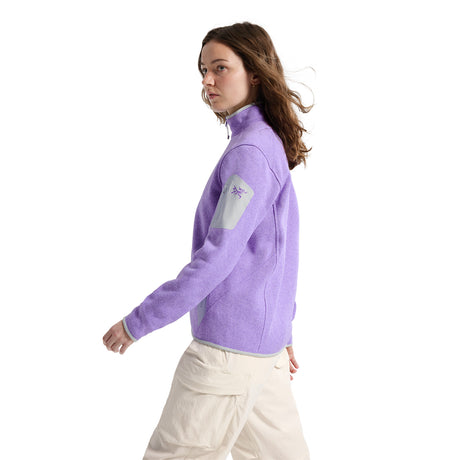 Arc'teryx Women's Covert Cardigan Cosmic Bloom Heather / X-Small-Cosmic Bloom Heather / Small-Cosmic Bloom Heather / Medium-Cosmic Bloom Heather / Large-Cosmic Bloom Heather / X-Large - 53 Degrees North 