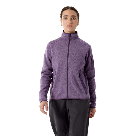 Arc'teryx Women's Covert Cardigan Cosmic Bloom Heather / X-Small-Cosmic Bloom Heather / Small-Cosmic Bloom Heather / Medium-Cosmic Bloom Heather / Large-Cosmic Bloom Heather / X-Large - 53 Degrees North 