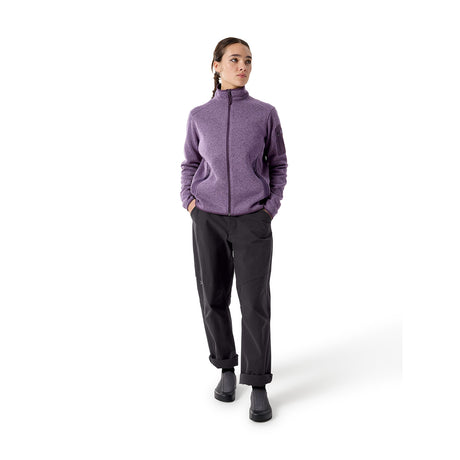 Arc'teryx Women's Covert Cardigan Cosmic Bloom Heather / X-Small-Cosmic Bloom Heather / Small-Cosmic Bloom Heather / Medium-Cosmic Bloom Heather / Large-Cosmic Bloom Heather / X-Large - 53 Degrees North 