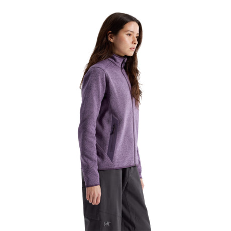 Arc'teryx Women's Covert Cardigan Cosmic Bloom Heather / X-Small-Cosmic Bloom Heather / Small-Cosmic Bloom Heather / Medium-Cosmic Bloom Heather / Large-Cosmic Bloom Heather / X-Large - 53 Degrees North 