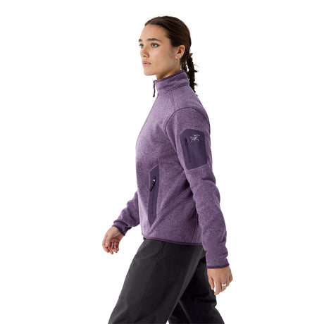 Arc'teryx Women's Covert Cardigan Cosmic Bloom Heather / X-Small-Cosmic Bloom Heather / Small-Cosmic Bloom Heather / Medium-Cosmic Bloom Heather / Large-Cosmic Bloom Heather / X-Large - 53 Degrees North 