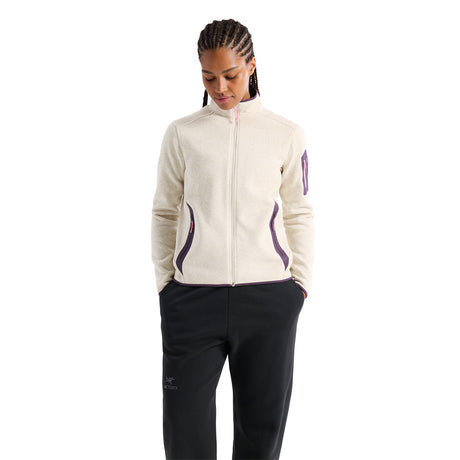 Arc'teryx Women's Covert Cardigan Cosmic Bloom Heather / X-Small-Cosmic Bloom Heather / Small-Cosmic Bloom Heather / Medium-Cosmic Bloom Heather / Large-Cosmic Bloom Heather / X-Large - 53 Degrees North 