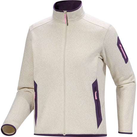 Arc'teryx Women's Covert Cardigan Cosmic Bloom Heather / X-Small-Cosmic Bloom Heather / Small-Cosmic Bloom Heather / Medium-Cosmic Bloom Heather / Large-Cosmic Bloom Heather / X-Large - 53 Degrees North 