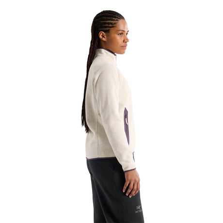 Arc'teryx Women's Covert Cardigan Cosmic Bloom Heather / X-Small-Cosmic Bloom Heather / Small-Cosmic Bloom Heather / Medium-Cosmic Bloom Heather / Large-Cosmic Bloom Heather / X-Large - 53 Degrees North 