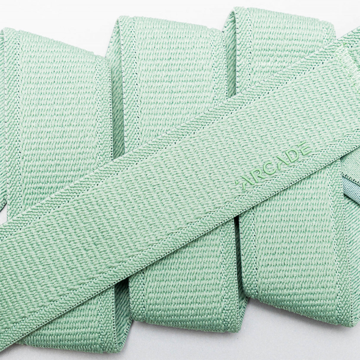 Arcade Atlas Slim Belt Med Brown-Black-Navy-Heather Black-Mint - 53 Degrees North 