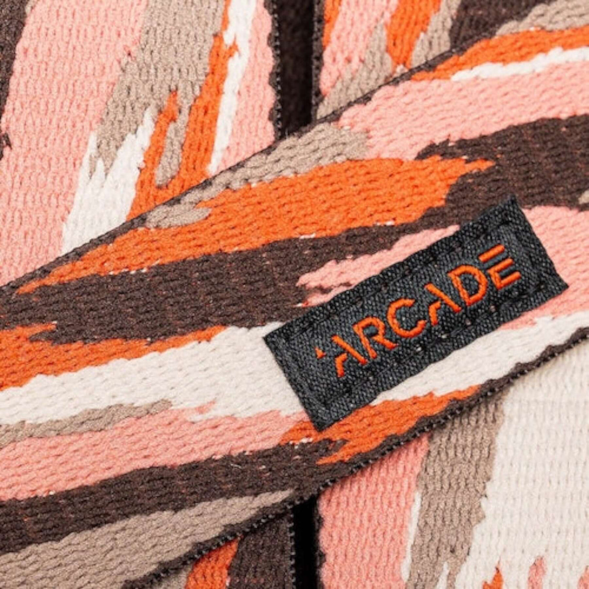 Arcade Brushstroke Slim Belt Coral / One Size-Mint / One Size - 53 Degrees North 