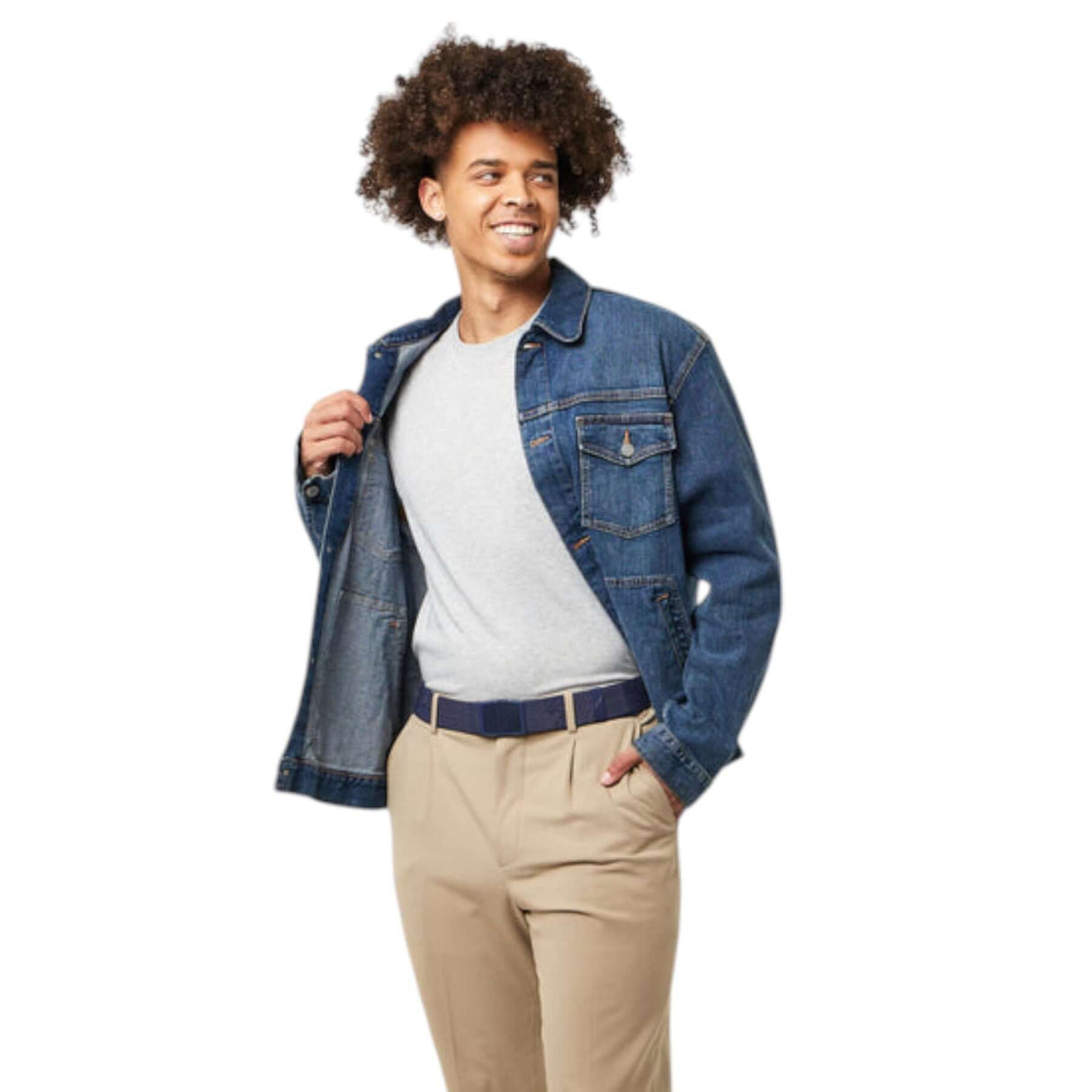 Arcade Experience Skyline Belt Navy - 53 Degrees North 