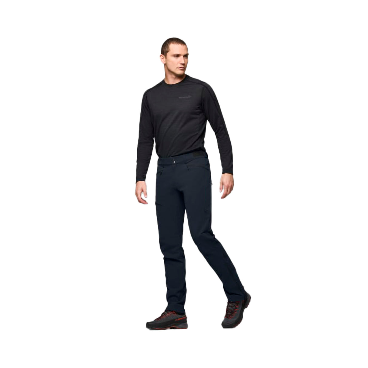 Norrona Men's Falketind Flex1 Trousers Caviar / Small-Caviar / Medium-Caviar / Large-Caviar / X-Large-Caviar / XX-Large #- 53 Degrees North 