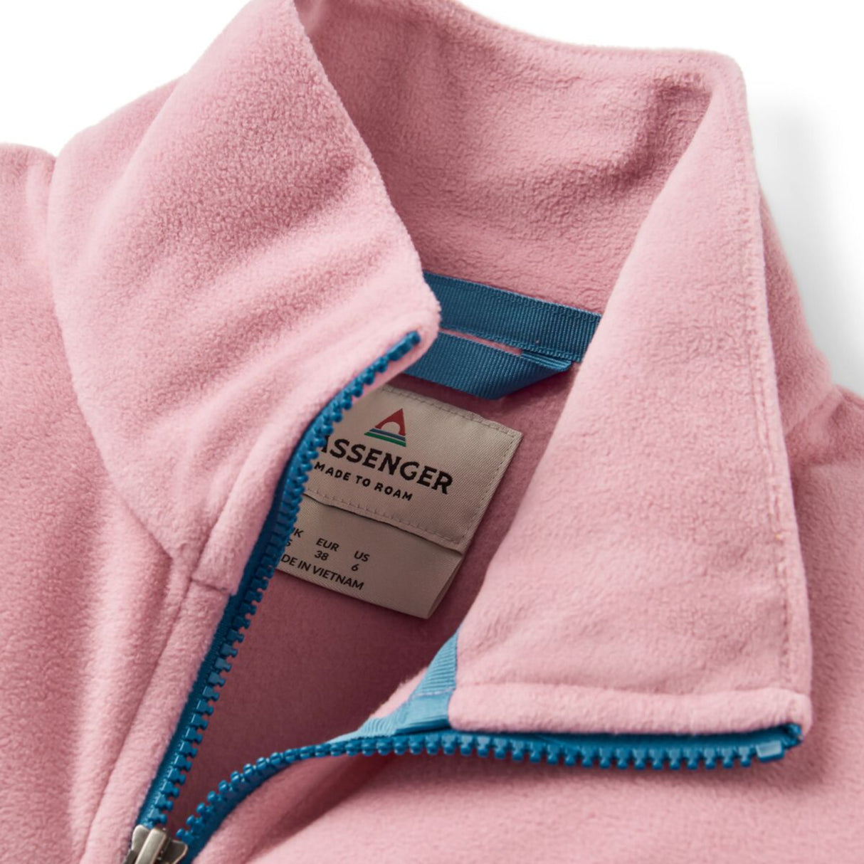 Passenger Women's Ayla Recycled Micro Polartec Fleece Pink Haze / X-Small-Pink Haze / Small-Pink Haze / Medium-Pink Haze / Large-Pink Haze / X-Large #- 53 Degrees North 