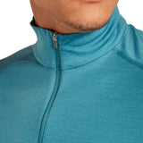 Icebreaker Men's 200 Oasis Long Sleeve Half Zip Baselayer Black / Small-Black / Medium-Black / Large-Black / X-Large-Black / XX-Large #- 53 Degrees North 