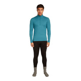 Icebreaker Men's 200 Oasis Long Sleeve Half Zip Baselayer Black / Small-Black / Medium-Black / Large-Black / X-Large-Black / XX-Large #- 53 Degrees North 