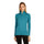 Icebreaker Women's 200 Oasis Long Sleeve Half Zip Topaz / X-Small-Topaz / Small-Topaz / Medium-Topaz / Large-Topaz / X-Large #- 53 Degrees North 