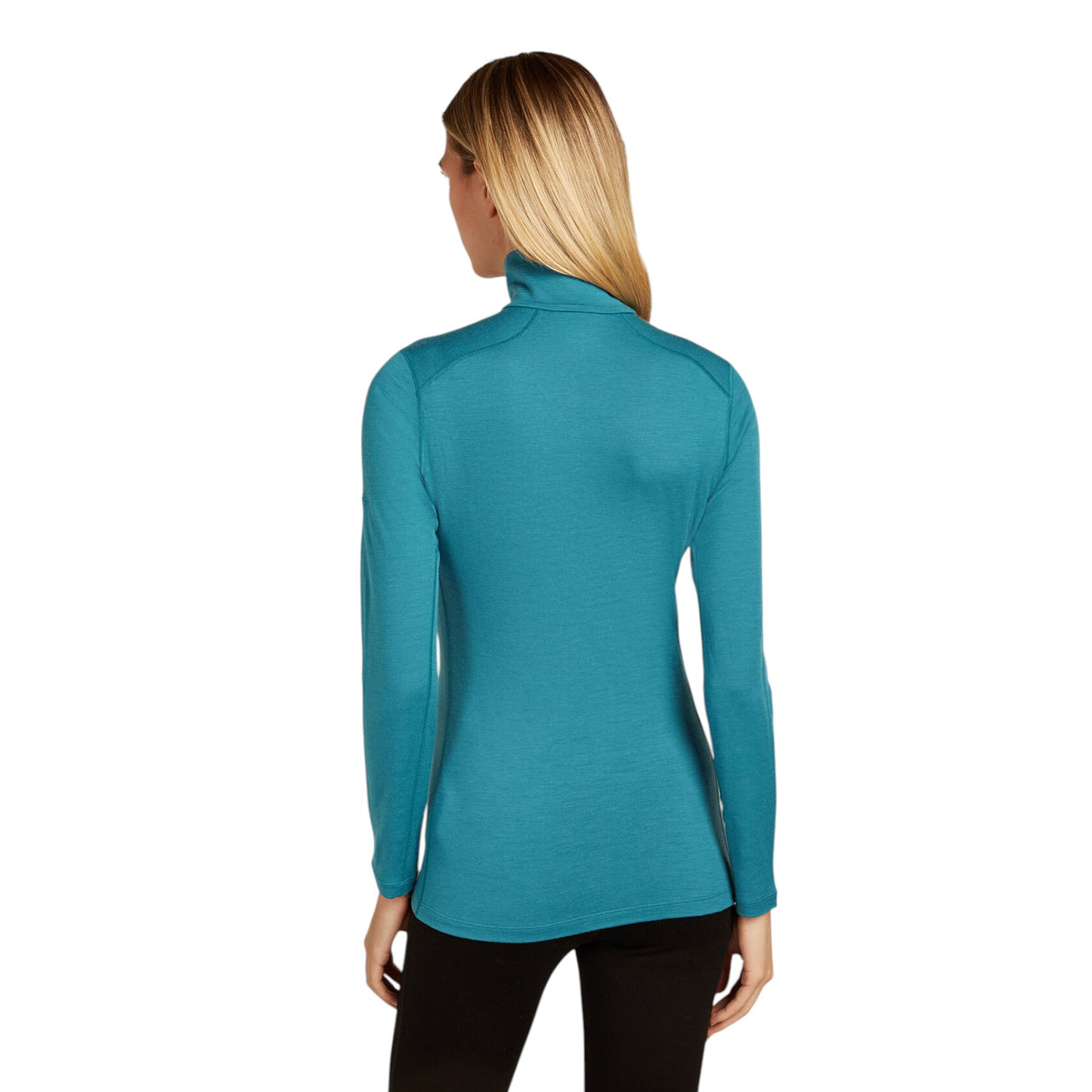 Icebreaker Women's 200 Oasis Long Sleeve Half Zip Topaz / X-Small-Topaz / Small-Topaz / Medium-Topaz / Large-Topaz / X-Large #- 53 Degrees North 