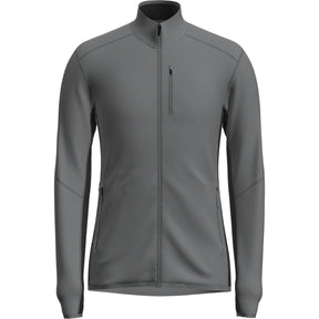 Icebreaker Men's Descender Long Sleeve Zip Jacket Jet Heather/Black / Small-Jet Heather/Black / Medium-Jet Heather/Black / Large-Jet Heather/Black / X-Large-Jet Heather/Black / XX-Large #- 53 Degrees North 