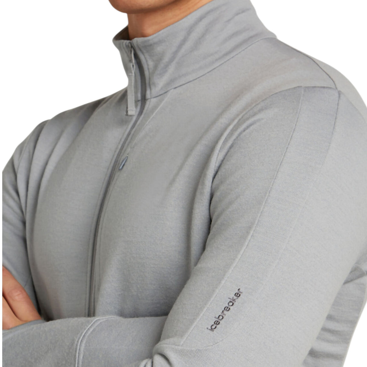 Icebreaker Men's 260 Quantum Long Sleeve Zip Midlayer Black / Small-Black / Medium-Black / Large-Black / X-Large-Black / XX-Large #- 53 Degrees North 