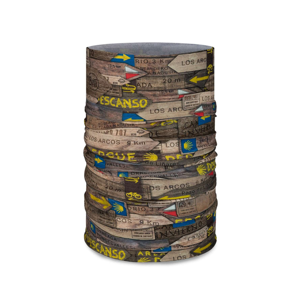 BUFF Coolnet UV Neckwear Camino Destinos - 53 Degrees North 