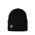 BUFF Crossknit Beanie Hat Solid Black-Solid Light Grey-Night Blue-Iris - 53 Degrees North 