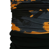 BUFF Kids' Polar Neck Gaiter Izzly Multi-Lalau Tulip Pink-Water-Damisar Multi-Chrysta Purple - 53 Degrees North 