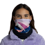 BUFF Kids' Polar Omasi Blue Neck Gaiter Omasi Blue - 53 Degrees North 