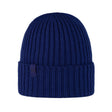 BUFF Knitted Beanie Hat Pansy-Graphite-Cobalt - 53 Degrees North 