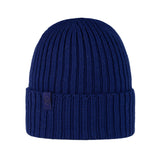 BUFF Knitted Beanie Hat Pansy-Graphite-Cobalt - 53 Degrees North 