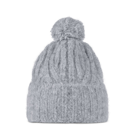 BUFF Knitted Wool Hat Pool-Grey - 53 Degrees North 
