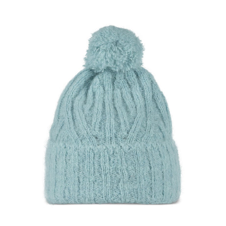 BUFF Knitted Wool Hat Pool-Grey - 53 Degrees North 