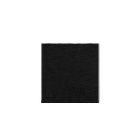 BUFF Merino Heavyweight Neck Warmer Solid Black - 53 Degrees North