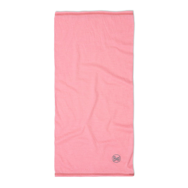 BUFF Merino Lightweight Neckwarmer Solid Rose Pink - 53 Degrees North 