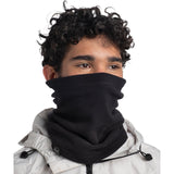 BUFF Polar Neck Warmer Solid Black - 53 Degrees North