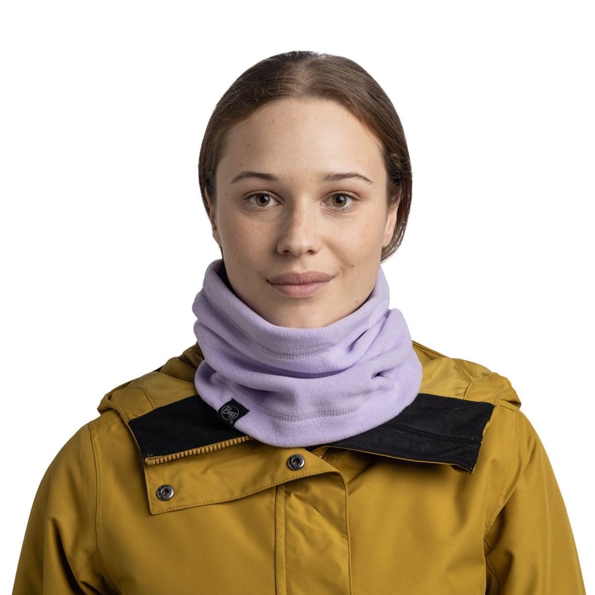 BUFF Polar Neckwarmer Htr Grape Ice - 53 Degrees North