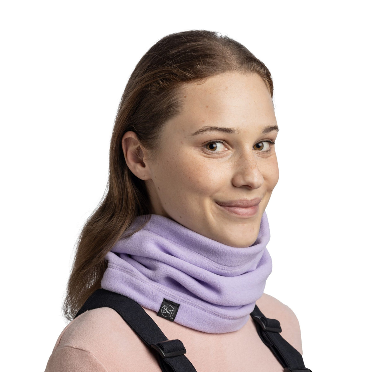 BUFF Polar Neckwarmer Htr Grape Ice - 53 Degrees North