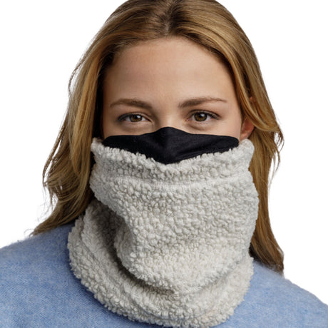 BUFF Switch Polar Neck Gaiter Solid Ice-Sold Black - 53 Degrees North 