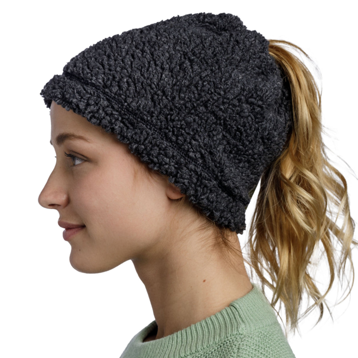 BUFF Switch Polar Neck Gaiter Solid Ice-Sold Black - 53 Degrees North 