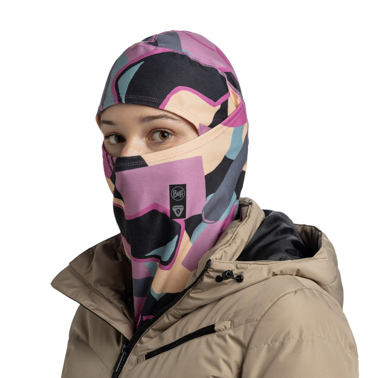 BUFF Thermonet Hinged Balaclava Beldar Orchid - 53 Degrees North 