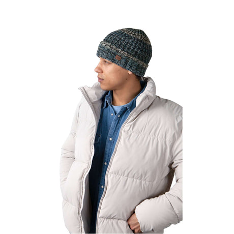Barts Akotan Beanie Navy-Ochre-Dark Heather-Denim-Green - 53 Degrees North 