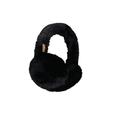 Barts Big Fur Earmuffs Black - 53 Degrees North