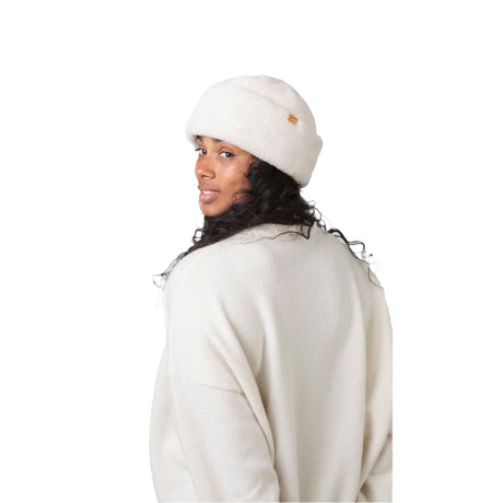 Barts Cherrybush Hat Black-Cream-Print Brown - 53 Degrees North 