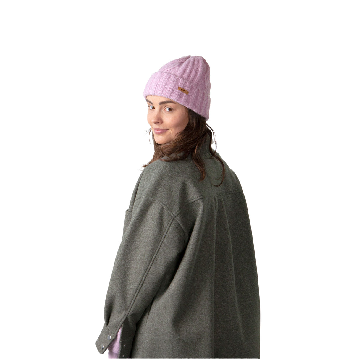 Barts Farrah Beanie Orchid-Cream-Violet - 53 Degrees North 