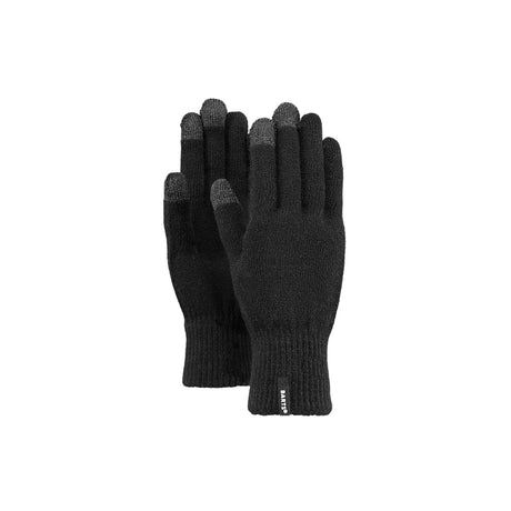 Barts Fine Knitted Touch Gloves Black / Small/Medium-Black / Medium/Large-Black / Large/X-Large - 53 Degrees North 