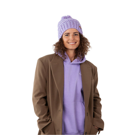 Barts Jasmin Beanie Lilac-Ice-Heather Grey-Pink-Dark Heather - 53 Degrees North 
