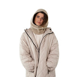 Barts Karesa Hood Black-Light Brown - 53 Degrees North 