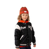 Barts Kids' Hucsley Beanie Hat Rust / 53-55cm-Blue / 53-55cm-Cedar / 53-55cm - 53 Degrees North 