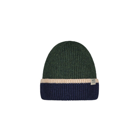 Barts Pharon Wool Beanie Dark Heather-Army - 53 Degrees North 