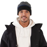 Barts Pharon Wool Beanie Dark Heather-Army - 53 Degrees North 