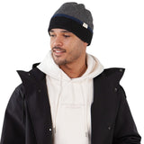 Barts Pharon Wool Beanie Dark Heather-Army - 53 Degrees North 