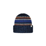 Barts Travvis Beanie Black-Wheat-Navy - 53 Degrees North 
