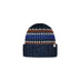 Barts Travvis Beanie Black-Wheat-Navy - 53 Degrees North 