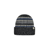 Barts Travvis Beanie Black-Wheat-Navy - 53 Degrees North 
